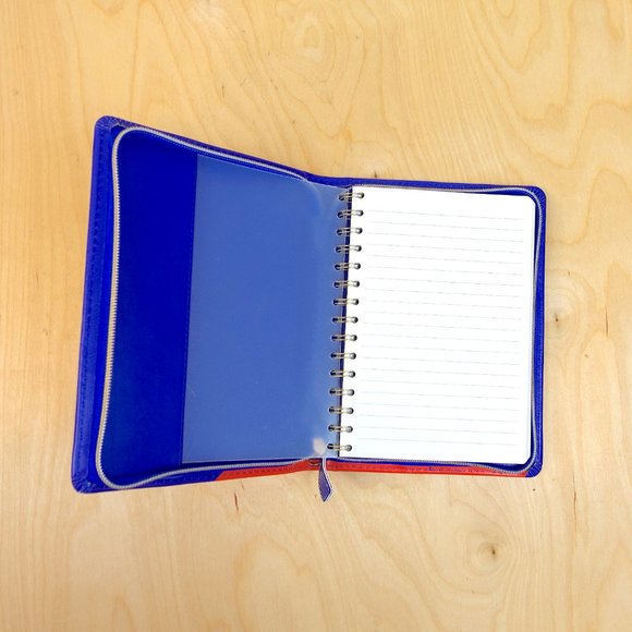Indigo Paper "Not All Heroes Wear Capes, Some Teach" Zippered Notebook - Picture 3 of 4